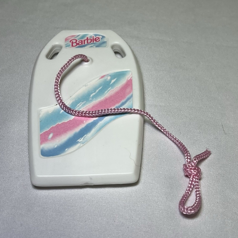 90s Barbie Boogie Board Splash 'n Fun 1998 Vintage Wake Boat Lake Water
